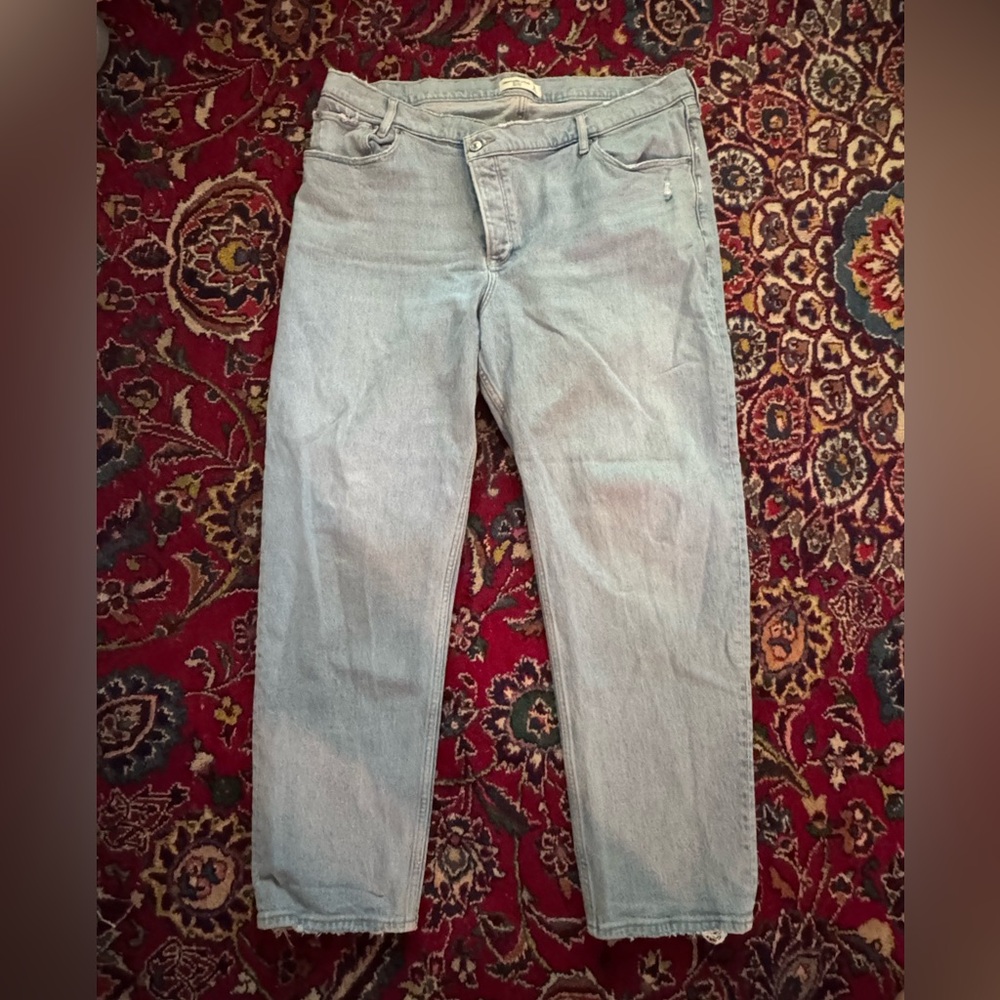 Abercrombie & Fitch Light Blue High Rise Jeans